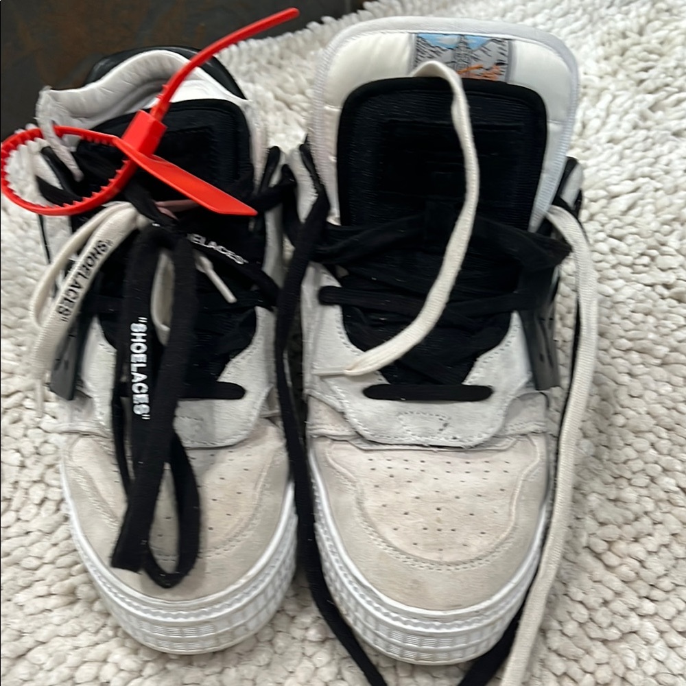 Stylish Black and White Sneakers